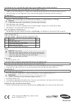 Preview for 2 page of Invacare Aquatec ORCA Assembly Instructions