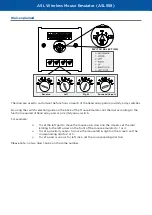 Предварительный просмотр 2 страницы Invacare ASL558 Quick Start Manual