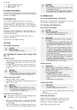 Preview for 4 page of Invacare Cadiz H291 User Manual