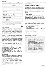 Preview for 8 page of Invacare Cadiz H291 User Manual