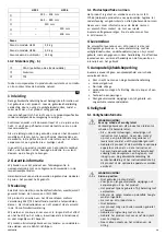 Preview for 19 page of Invacare Cadiz H291 User Manual