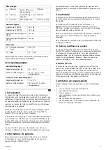 Preview for 9 page of Invacare Cascata H720T User Manual