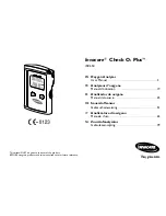 Preview for 1 page of Invacare Check O2 Plus IRC450 User Manual