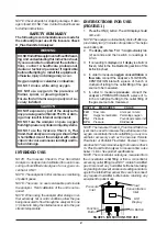 Предварительный просмотр 2 страницы Invacare CHECK O2 PLUS Assembly, Installation And Operating Instructions