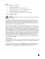 Preview for 8 page of Invacare Cruiser Plus User Manual