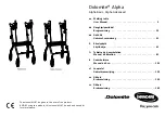 Invacare Dolomite Alpha Advanced User Manual preview