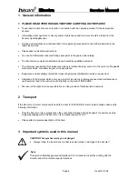 Preview for 6 page of Invacare electra Service Manual