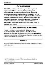 Preview for 2 page of Invacare Element IOC100P User Manual