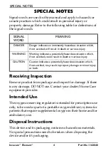 Preview for 4 page of Invacare Element IOC100P User Manual