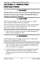 Preview for 14 page of Invacare Element IOC100P User Manual