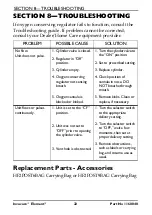 Preview for 22 page of Invacare Element IOC100P User Manual