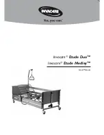 Invacare Etude Duo User Manual preview