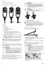 Предварительный просмотр 8 страницы Invacare Etude Plus User Manual