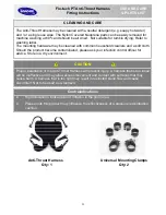 Preview for 2 page of Invacare Flo-tech PT Anti-Thrust Harness Fitting Instructions Manual