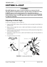 Preview for 58 page of Invacare Formula Powered Seating Owner'S Operator And Maintenance Manual