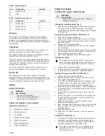 Preview for 5 page of Invacare H335 User Manual