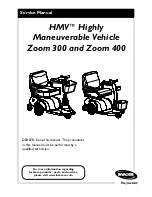 Invacare HMV Zoom 300 Service Manual preview