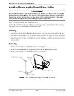 Предварительный просмотр 110 страницы Invacare HMV Zoom 300 Service Manual