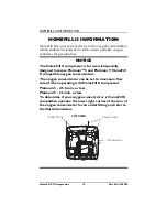 Preview for 10 page of Invacare HomeFill II Operator'S Manual