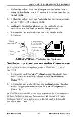 Preview for 137 page of Invacare HomeFill II Operator'S Manual