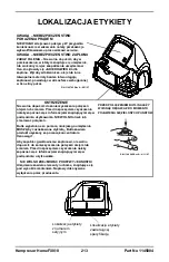 Preview for 213 page of Invacare HomeFill II Operator'S Manual