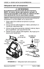 Preview for 231 page of Invacare HomeFill II Operator'S Manual