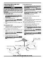 Preview for 4 page of Invacare Infinity AirFlo Assembly, Installation And Operating Instructions