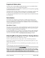 Preview for 2 page of Invacare InTouc Flovair Seat ITFG Assembly, Installation And Operating Instructions