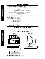 Предварительный просмотр 4 страницы Invacare IOH200 Owner'S Operator And Maintenance Manual