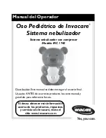 Предварительный просмотр 1 страницы Invacare IRC 1740 (Spanish) Manual Del Operador