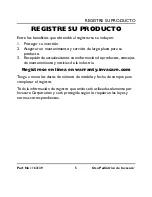 Preview for 5 page of Invacare IRC 1740 (Spanish) Manual Del Operador