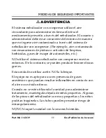 Preview for 11 page of Invacare IRC 1740 (Spanish) Manual Del Operador