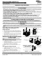 Preview for 3 page of Invacare IVC 9780 Assembly, Installation And Operating Instructions