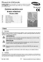 Предварительный просмотр 31 страницы Invacare Izzo H340 User Manual