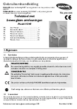 Предварительный просмотр 38 страницы Invacare Izzo H340 User Manual