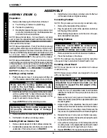 Предварительный просмотр 6 страницы Invacare LBDF Assembly And Operating Manual