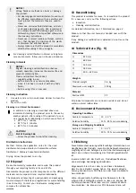 Preview for 5 page of Invacare Marina H112 User Manual