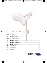 Invacare Matrx PHRK User Manual preview