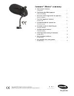 Preview for 1 page of Invacare Matrx User Manual