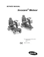 Invacare meteor Service Manual preview