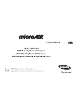 Preview for 1 page of Invacare MicroAIR MA50 User Manual