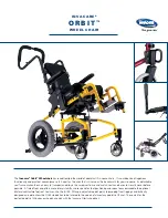 Invacare OrbIt Specification preview