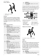 Preview for 2 page of Invacare P550/2 Actio 2 User Manual