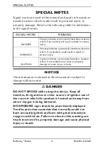 Preview for 4 page of Invacare Perfecto2 IRC5PAW Operator'S Manual