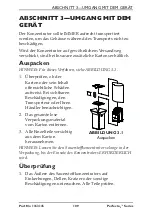 Preview for 109 page of Invacare Perfecto2 IRC5PAW Operator'S Manual