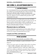 Preview for 24 page of Invacare Perfecto2 IRC5PO2W (Spanish) Manual Del Operador