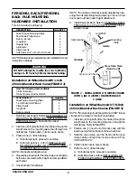 Preview for 2 page of Invacare Personal Back Installation And Operating Instructions Manual