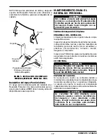 Preview for 17 page of Invacare Personal Back Installation And Operating Instructions Manual