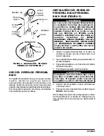 Preview for 39 page of Invacare Personal Back Installation And Operating Instructions Manual