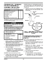 Preview for 48 page of Invacare Personal Back Installation And Operating Instructions Manual